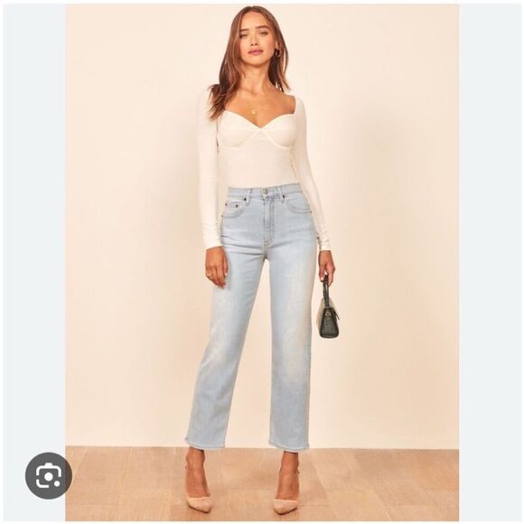 Reformation Claudia high relaxed Jean size 23 - Picture 1 of 8